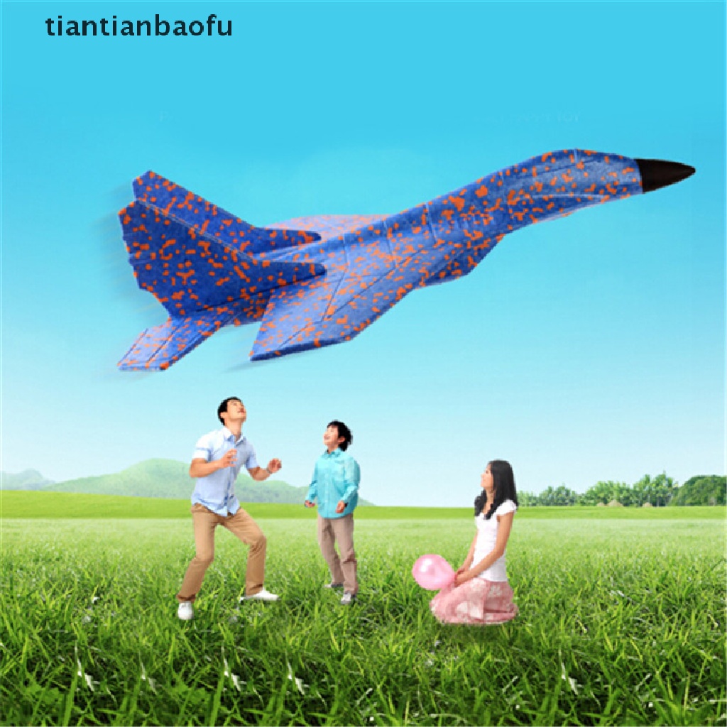 (tiantianbaofu) Mainan Pesawat Luncur Lempar Tangan Bahan Busa EPP Untuk Anak / Outdoor