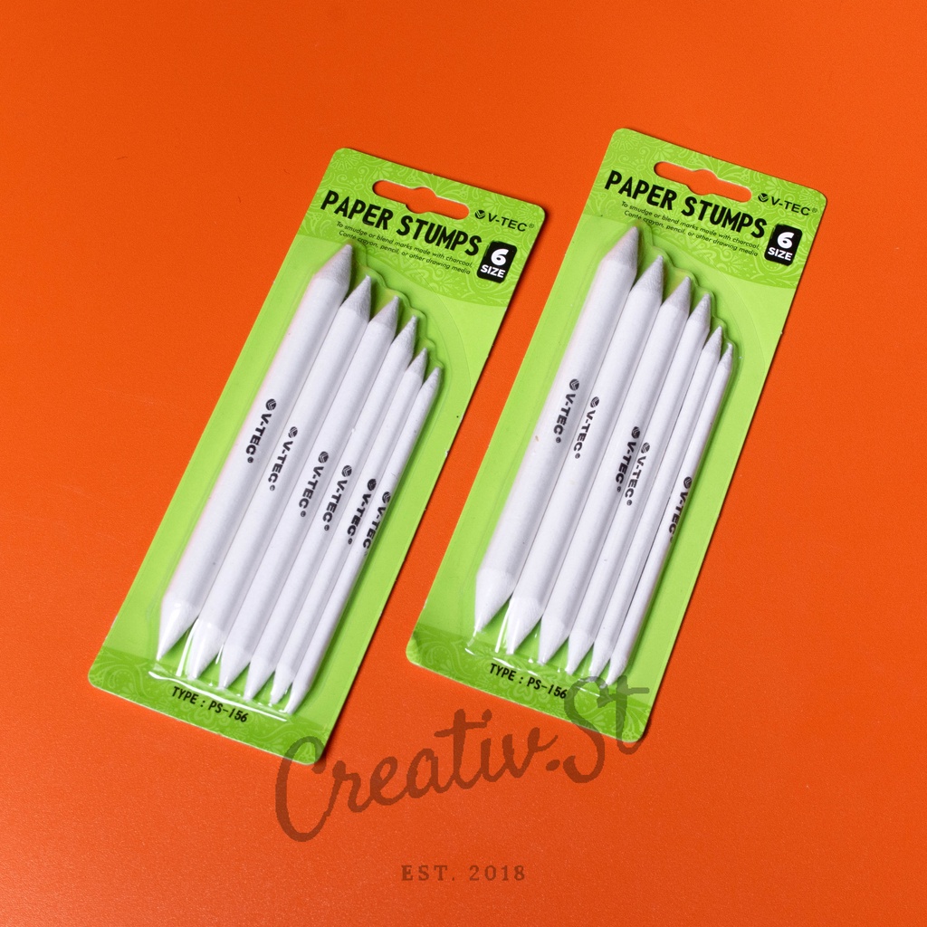 

V-TEC Paper Stump Paper Pencil Dusel Tortillon Set Pp-156