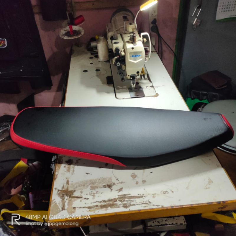 Jok supra x Lama slim lis merah - Jok Slim supra x lama