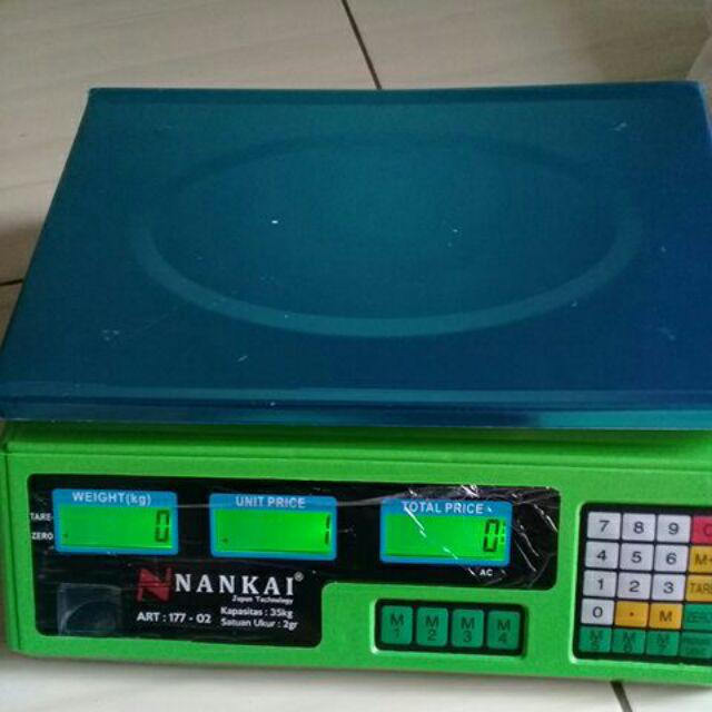 Timbangan Duduk Digital Nankai 35 Kg / Timbangan Sembako & Buah