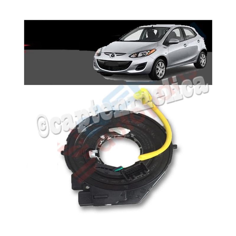 Kabel Spiral Klakson Stir Setir MAZDA 2 Steer Kemudi kabin Airbag Air bag Flexible Fleksibel kelakso