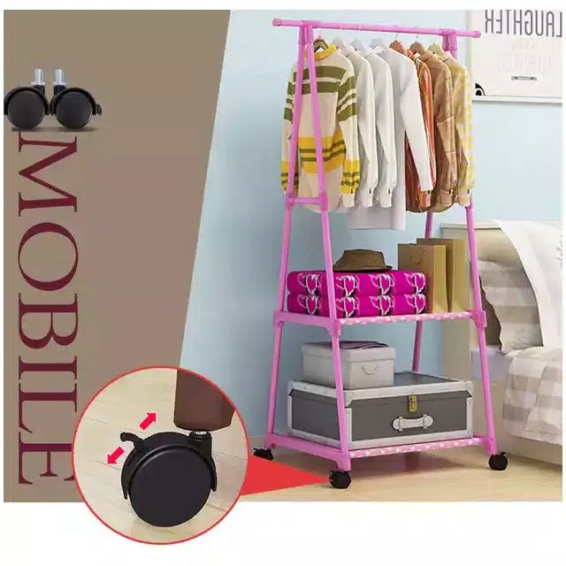 GANTUNGAN BAJU SEGITIGA - TRIANGLE STAND HANGER Rak Gantungan Serbaguna