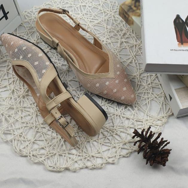 ℮ ARUMI SEPATU WANITA HAK3CM AC 26 real pic ✼