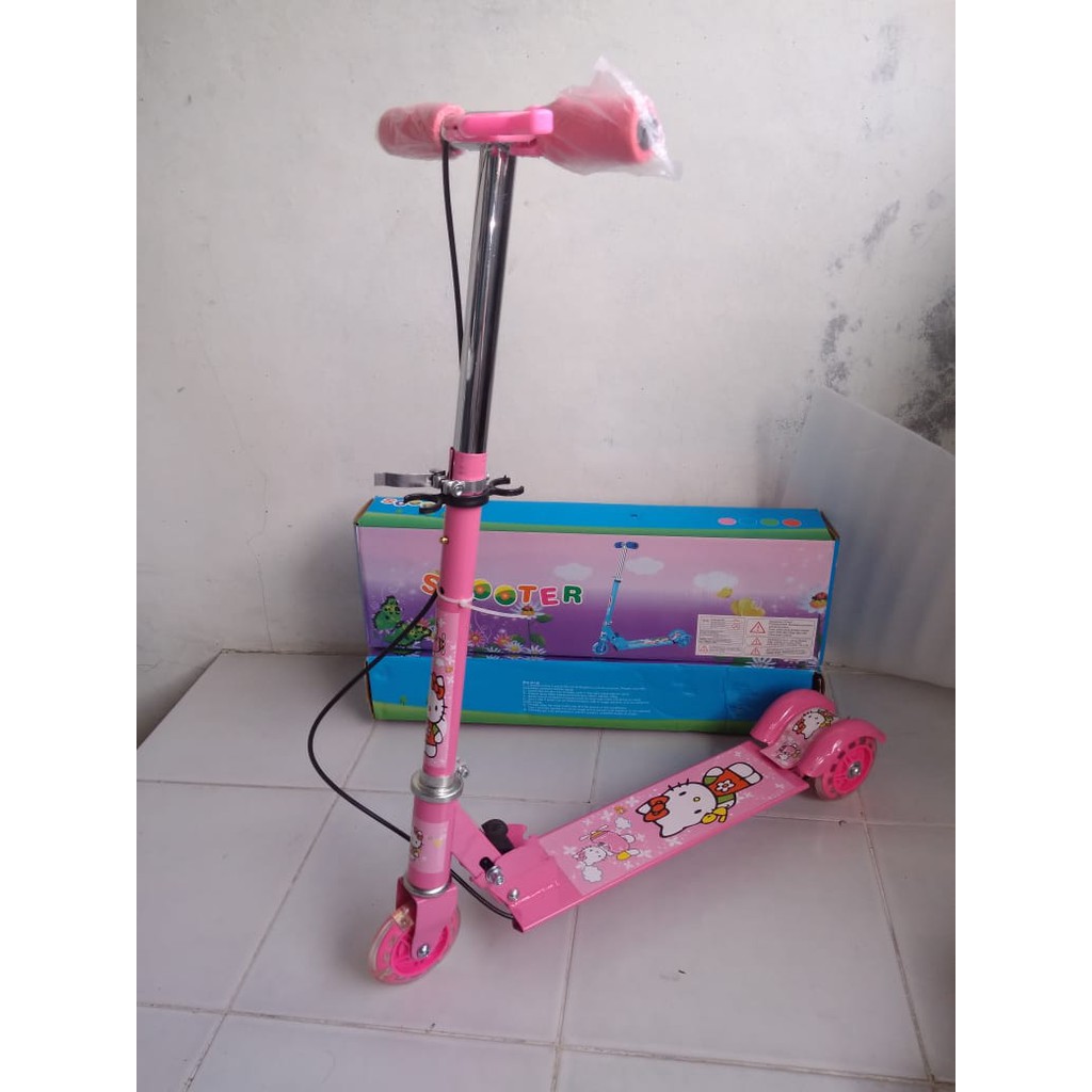 Skuter Anak Karakter Roda Tiga / Skuter Anak / Scooter / Otopad / Skuter Murah