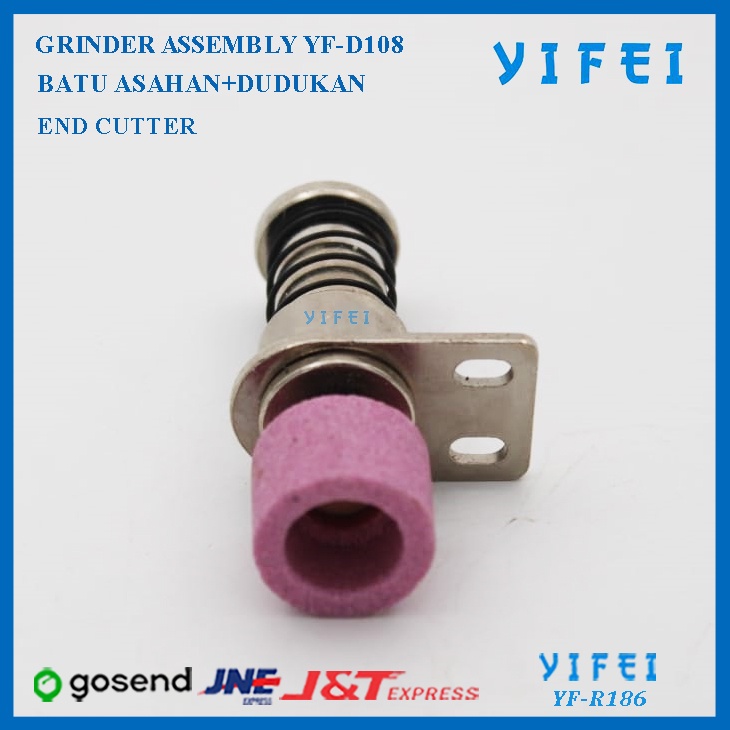 GRINDER ASSEMBLY YIFEI YF-R186/BATU ASAHAN+DUDUKAN END CUTTER YF-D108