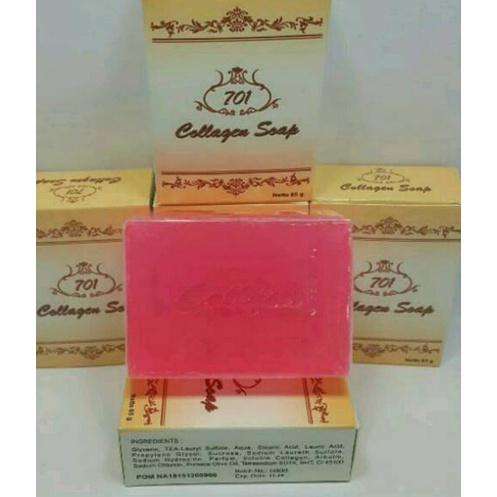 ✧ ( CREAM + SABUN ) CREAM COLLAGEN ORIGINAL + SABUN COLLAGEN 701 BPOM ㊜