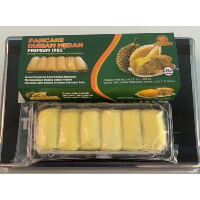 

Pancake Durian Medan Premium