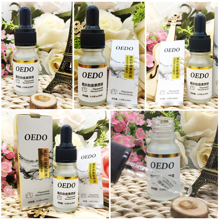 [Terbukt Alami] OEDO Oligopeptide Placenta Serum Wajah Perawatan Jerawat Glowing