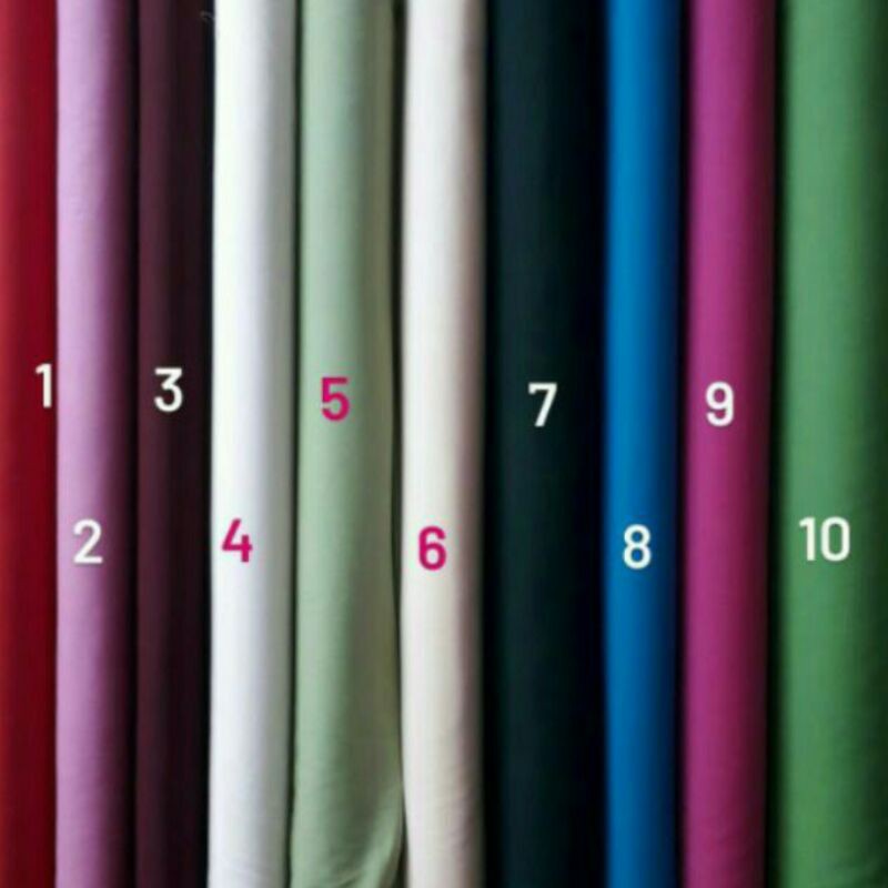 Katun Poplin/Bahan katun polos/Katun Jepang/Tokai