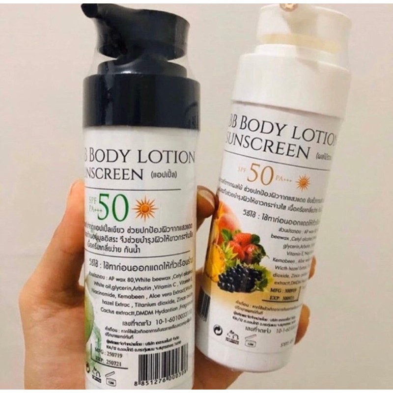 BB Body Lotion Sunscreen SPF 50++