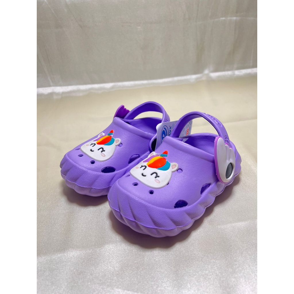 DX-377E-UNC Sandal Baim Anak Perempuan KarakterUnicorn / Sandal Karet Anak Cewek Merek Dulux Size 20-25