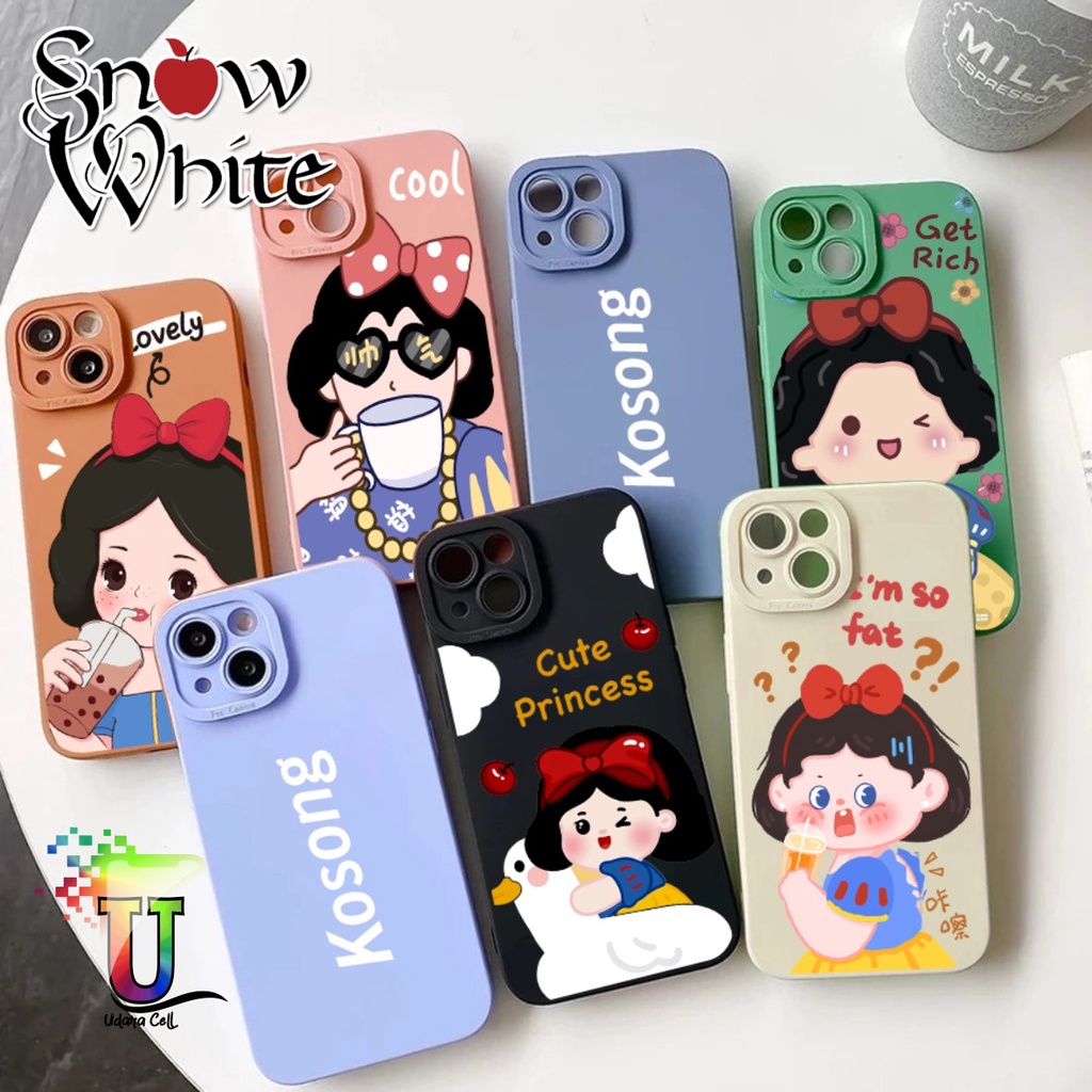 SOFTCASE CASE SILIKON PROCAMERA SNOW WHITE OPPO VIVO SAMSUNG REALME XIAOMI IPHONE INFINIX ALL TYPE U