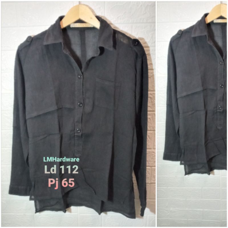 Preloved kemeja hardware by Luna maya