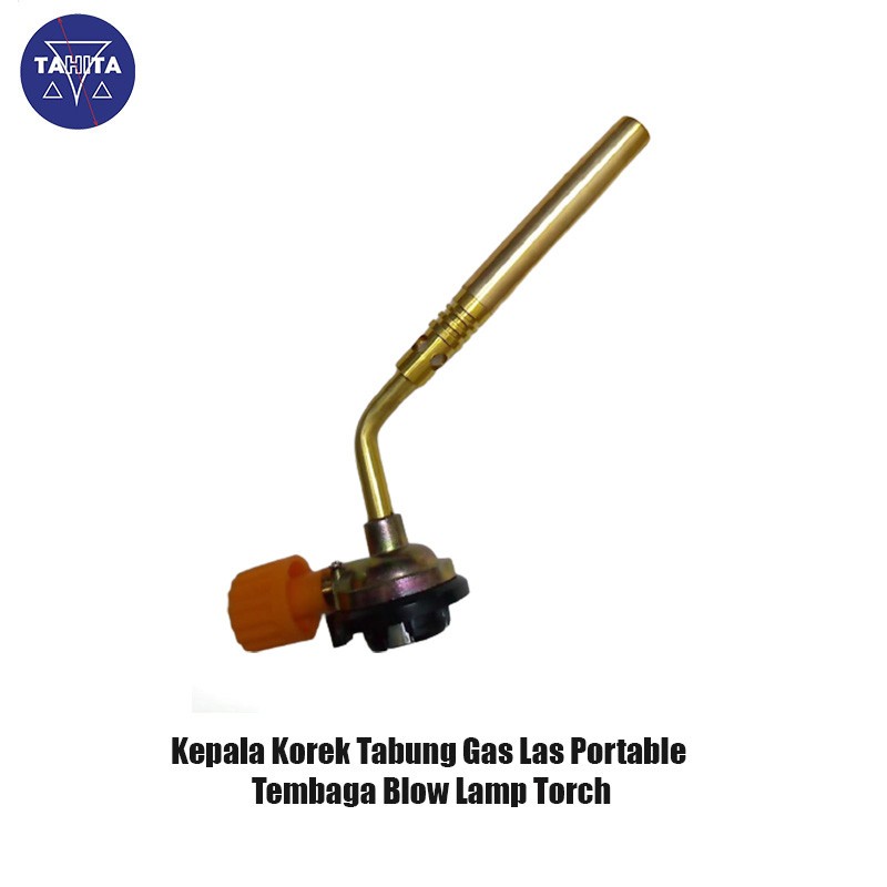 Jual Kepala Korek Tabung Gas Las Portable Tembaga Blow Lamp Torch