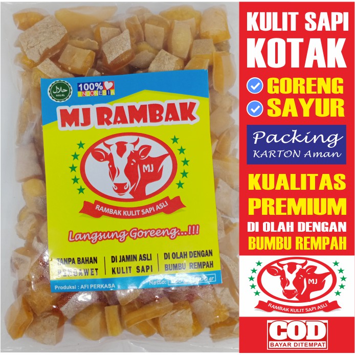 

Kerupuk kulit sapi mentah 1kg HARGA PROMO asli