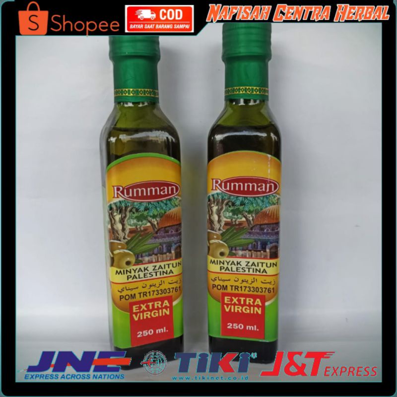 

Rumman Minyak Zaitun Palestina 250gr | Ekstra Virgin Olive Oil