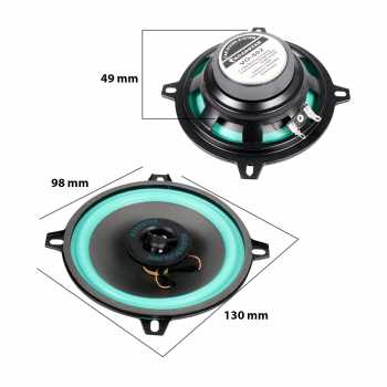 TaffSTUDIO Roadstar Speaker Mobil HiFi 5 Inch 100 W 1 PCS - VO-502