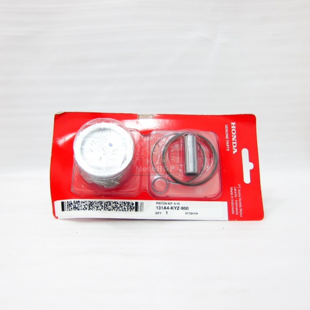 Piston Kit Seher Paket OS 0.75 - Supra X 125 Helm In Fi Asli Honda 131A4KYZ900