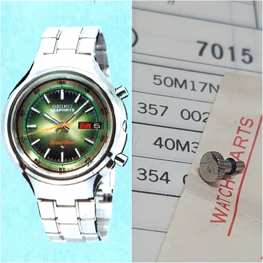 Crown Seiko 7015-6010/8000 7016-7000 7018-6000 SpeedTimer Time Sonar