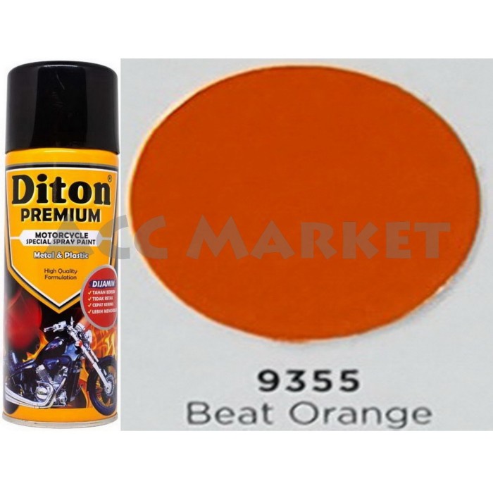 Pilox Diton Premium Pilok Pylox Oren Beat Orange 9355