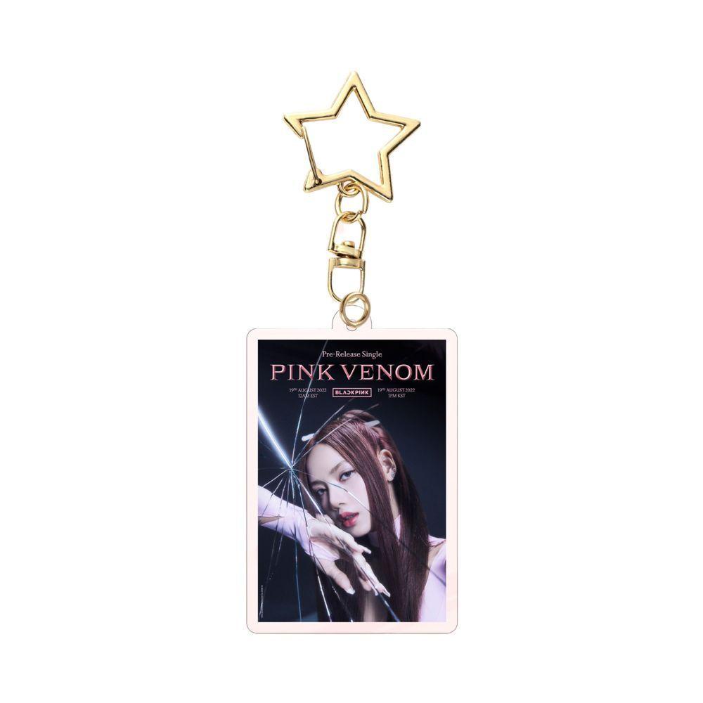 Needway Merah Muda VENOM Gantungan Kunci Aksesori Diy Album Baru Dua Sisi Grup Gadis Ornamen Handbag Charms Hanging Decoration Handbag Pendant Idol Keyring