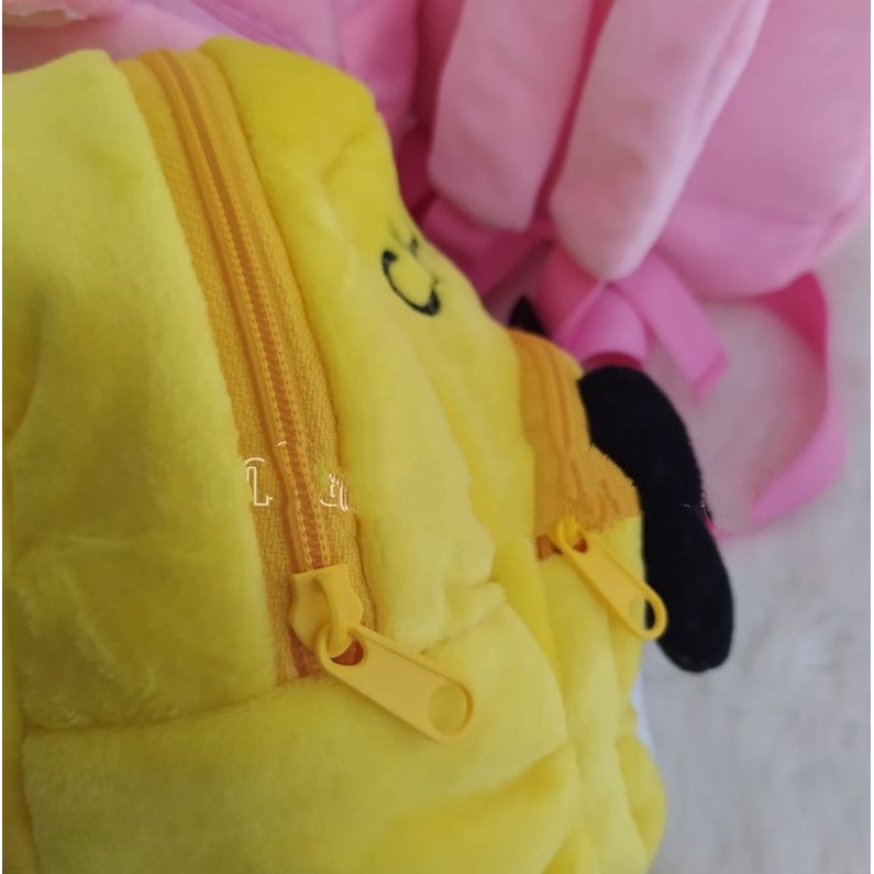 TAS BONEKA BTS / TAS RANGSEL ANAK / Tas Ransel Anak TK / PAUD / Tas   Boneka BTS   Karakter BT21