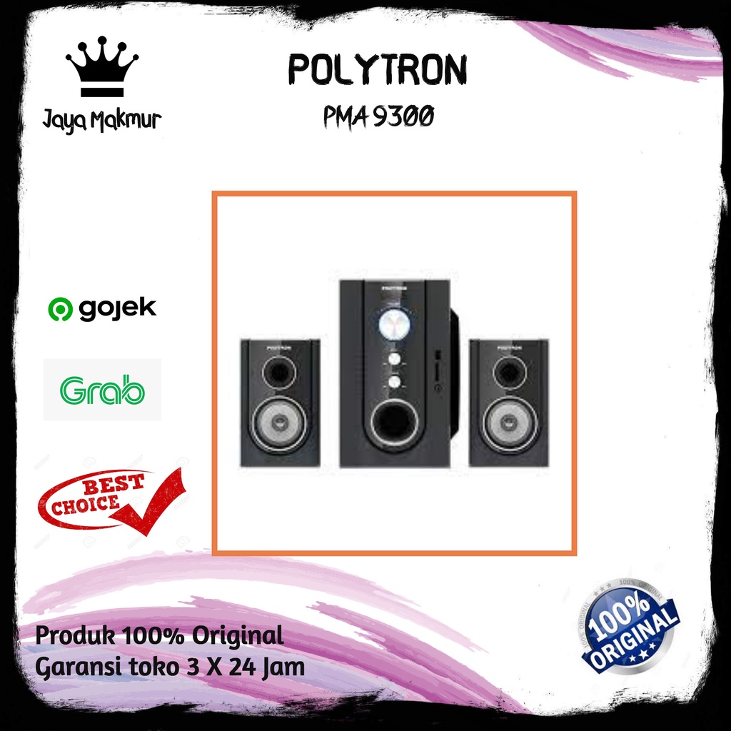 SPEAKER POLYTRON PMA 9300 / SPEAKER BLUETOTH PMA 9300 / PMA 9300