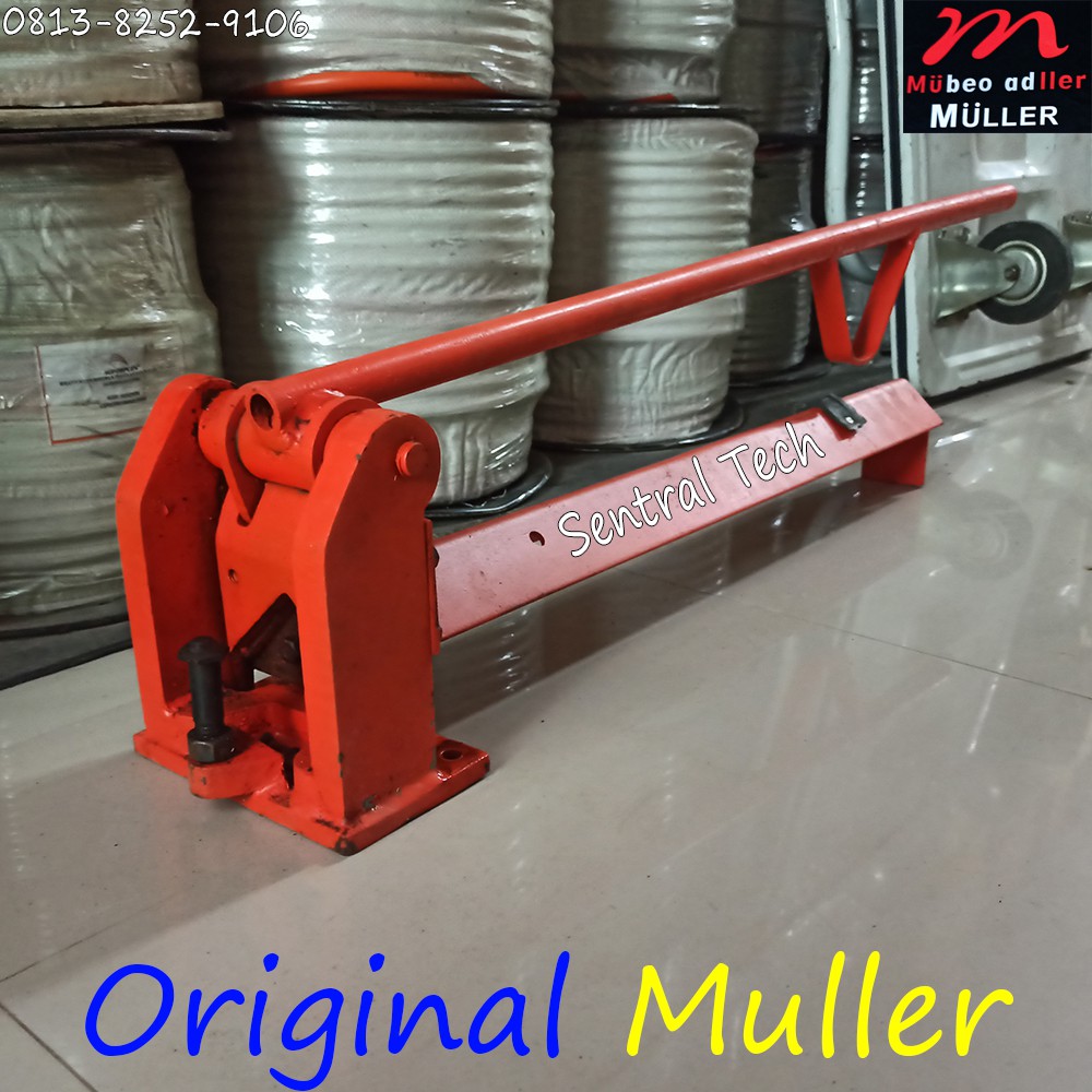 Alat Potong Besi Siku Lubang Muller Gunting Besi Rak Alat Potong Besi Siku Lubang Muller Gunting Besi Rak