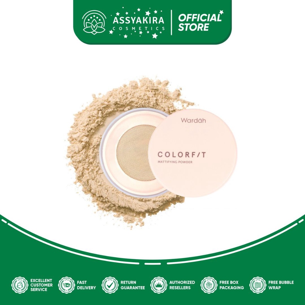 Wardah Colorfit Mattifying Powder