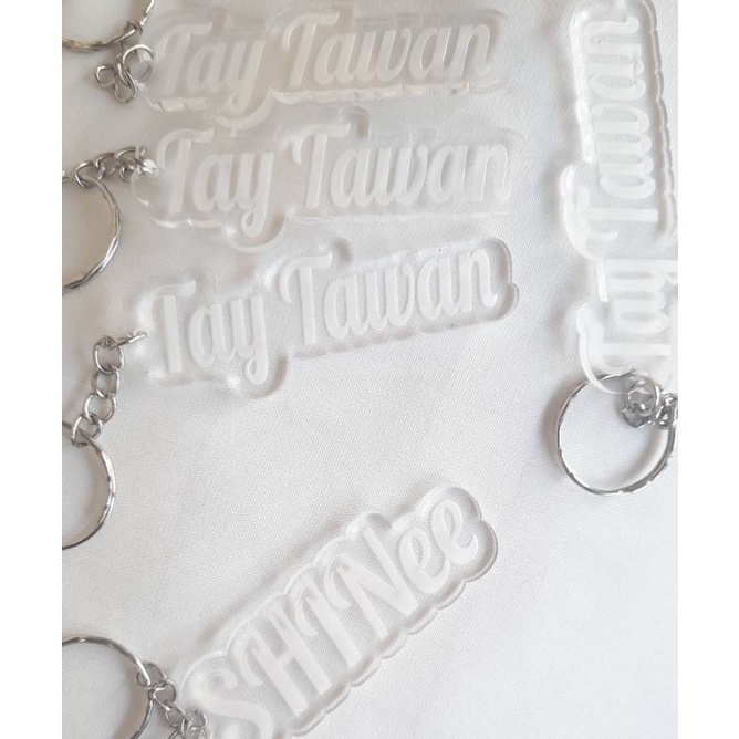 GANTUNGAN KUNCI TAY TAWAN THAI STUFF RAIKANTOPENI, NAME TAG SHINee Free Request