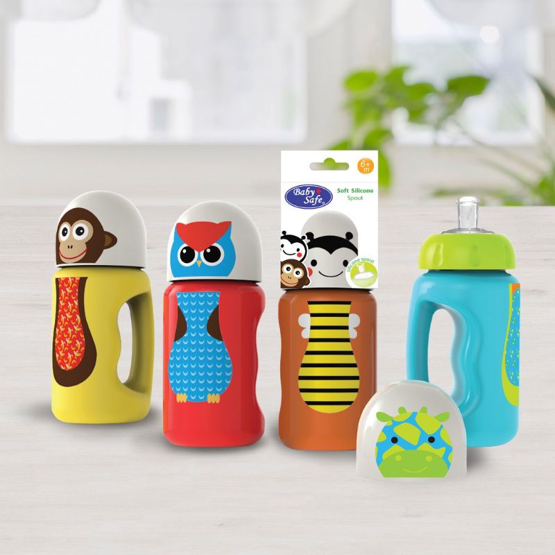 babysafe Bottle Silicone Spout  300ml (SK005) / botol minum/SK005