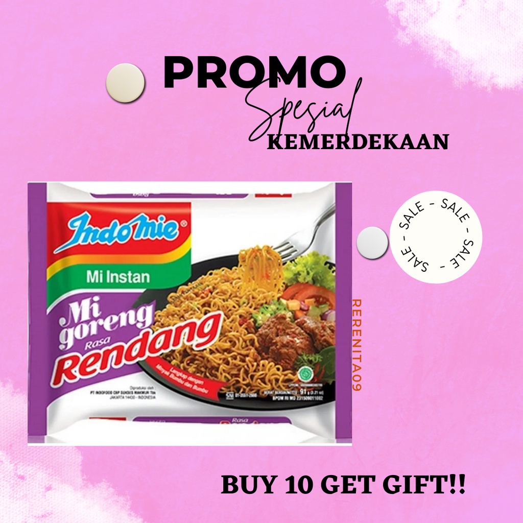 

INDOMIE MIE GORENG RENDANG 85GR