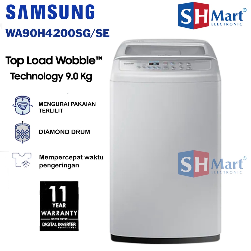 Mesin Cuci Samsung 1 Tabung 9 KG