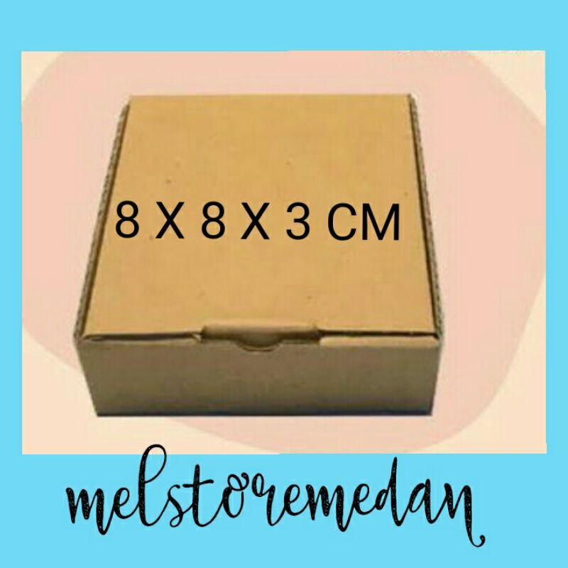 

[PROMO] KARDUS /BOX PACKING UKURAN 8X8X3 MURAH