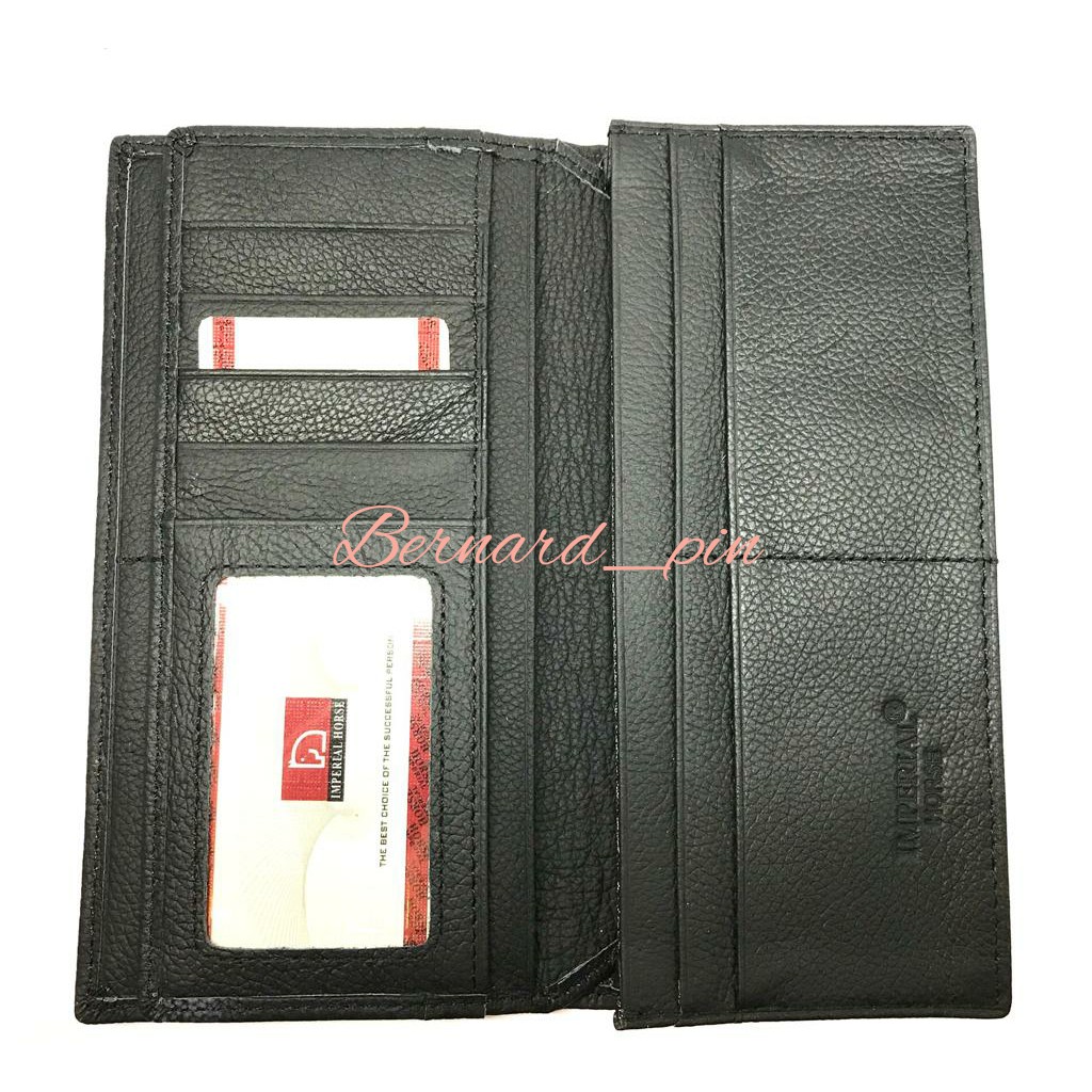 Dompet Panjang Kulit Asli Dompet Panjang Imperial horse 3 Pilihan Warna, Untuk Laki Atau Perempuan