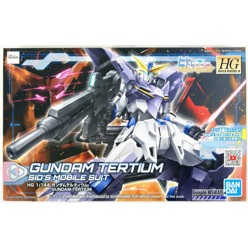 HG BD Gundam Tertium 1/144