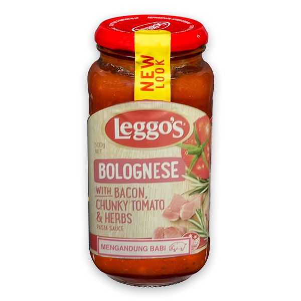 

LEGGOS BOLOGNESE WITH BACON 500 GR