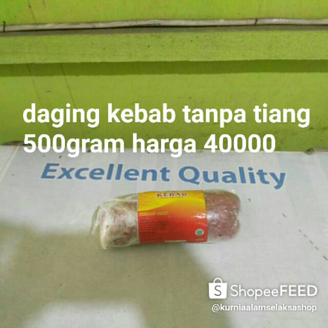 

Kebab tanpa tiang 500gram