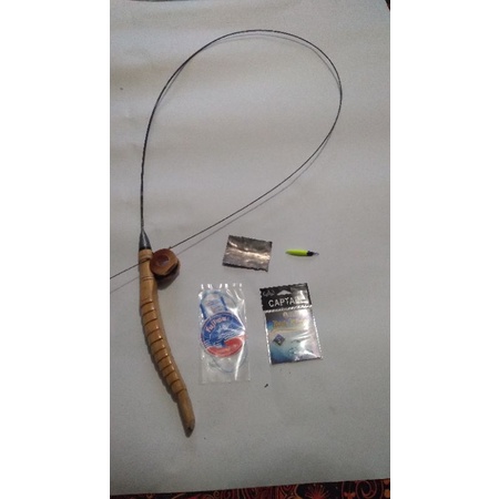Joran /jejer pancing  /wader lentur /satu set