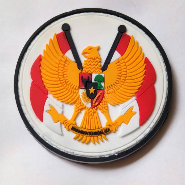Patch rubber logo garuda