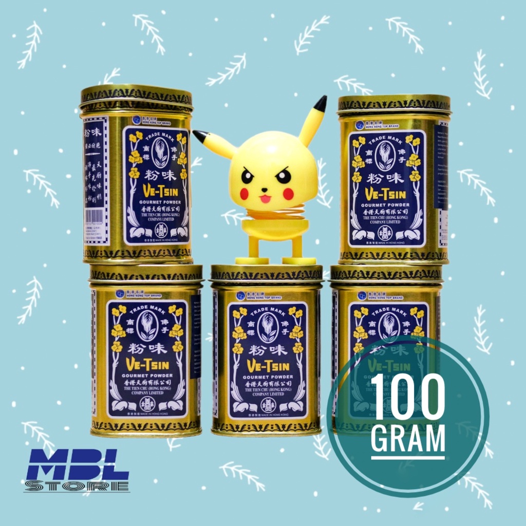 

Vetsin Hongkong Gourmet Powder 100 g / Ve -Tsin penguat rasa