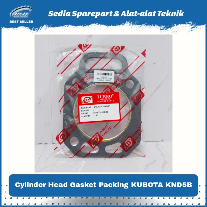 Cylinder Head Gasket Packing Perpak Diesel Kubota KND5B