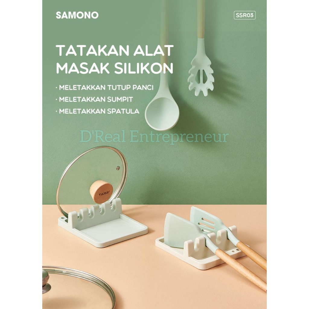 SAMONO SHELF SSR03 Tatakan Alat Dapur Kitchen Shovel Rack