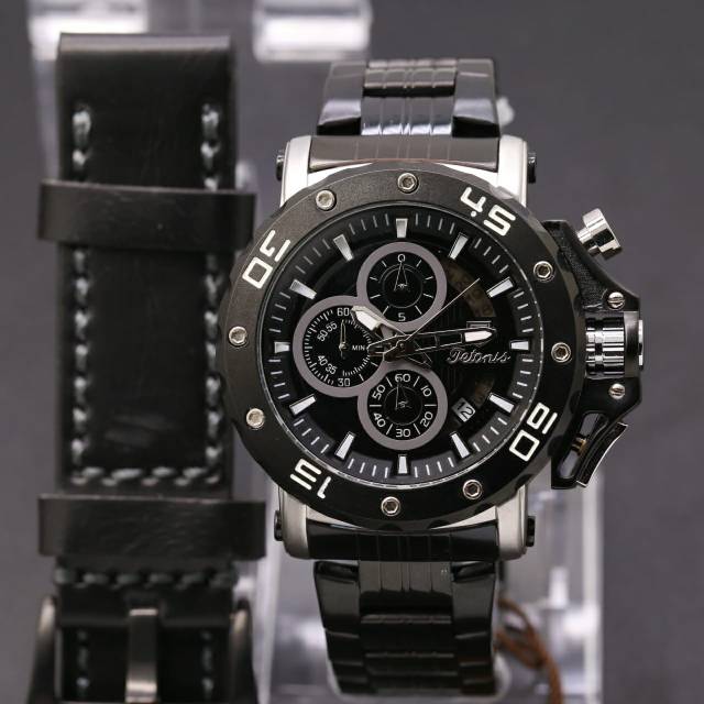 Jam Tangan Pria Tetonis Original TS3650 Bonus Tali Kulit Garansi 1 Tahun