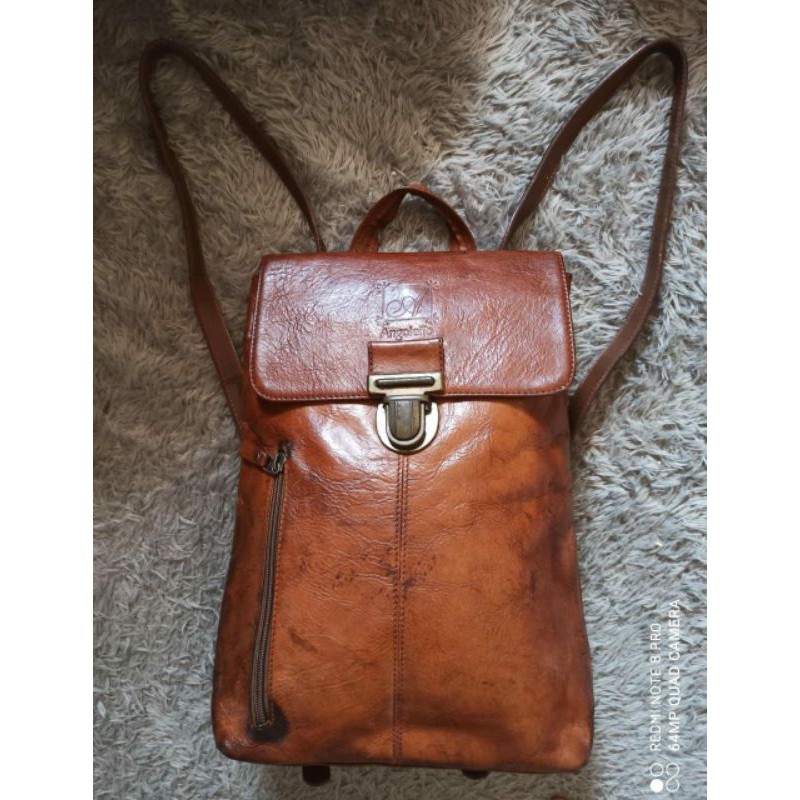 PL Ransel Kulit Asli