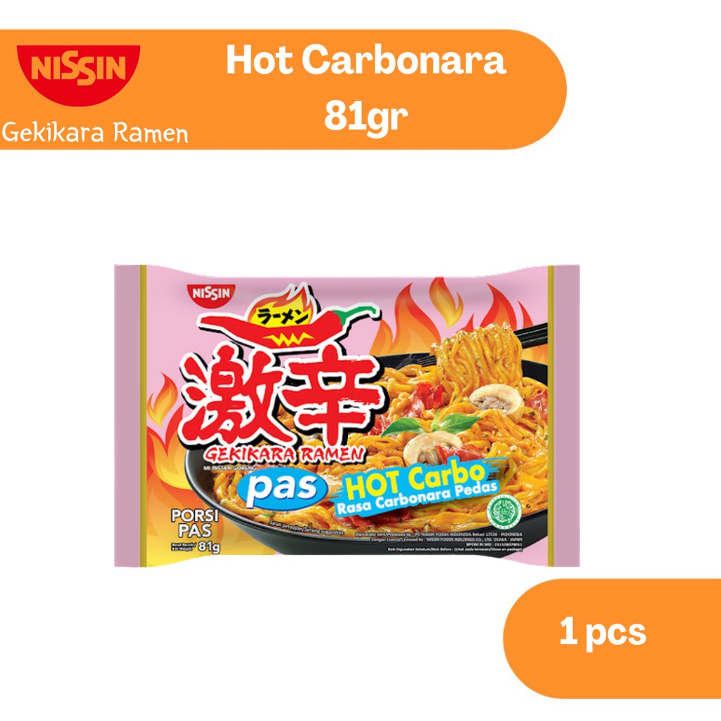 

Saboga x Nissin Pas Hot Carbonara 81gr