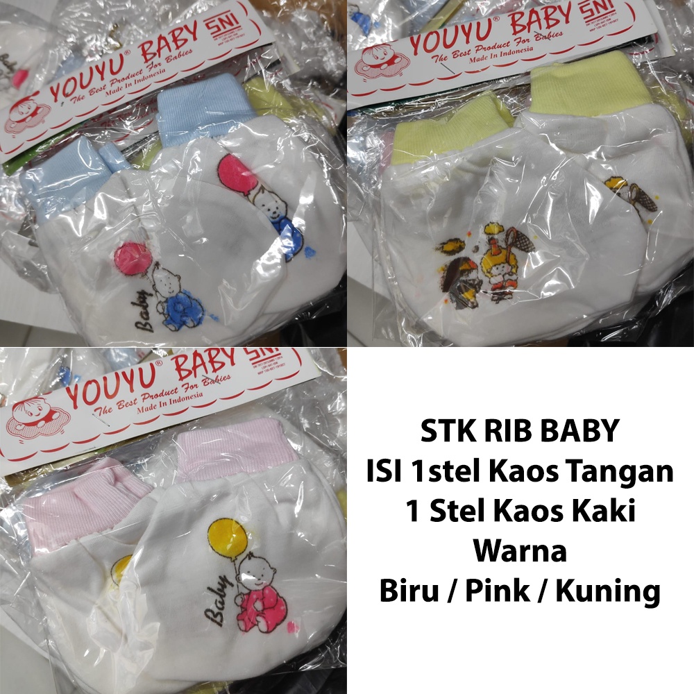 Kaos Kaki dan Sarung Tangan Bayi STK Youyu Baby