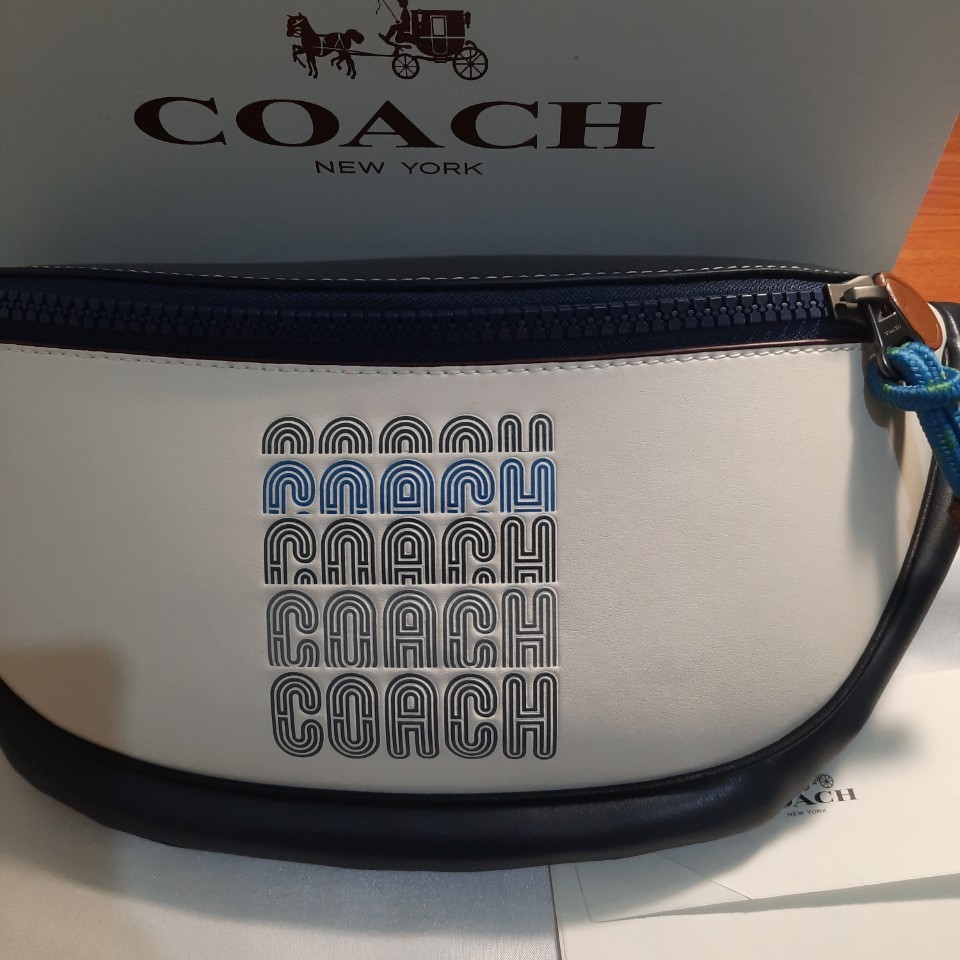 Waistbag Coach Rivington 100% ORIGINAL / Tas Selempang Kulit Tas Pinggang Coach