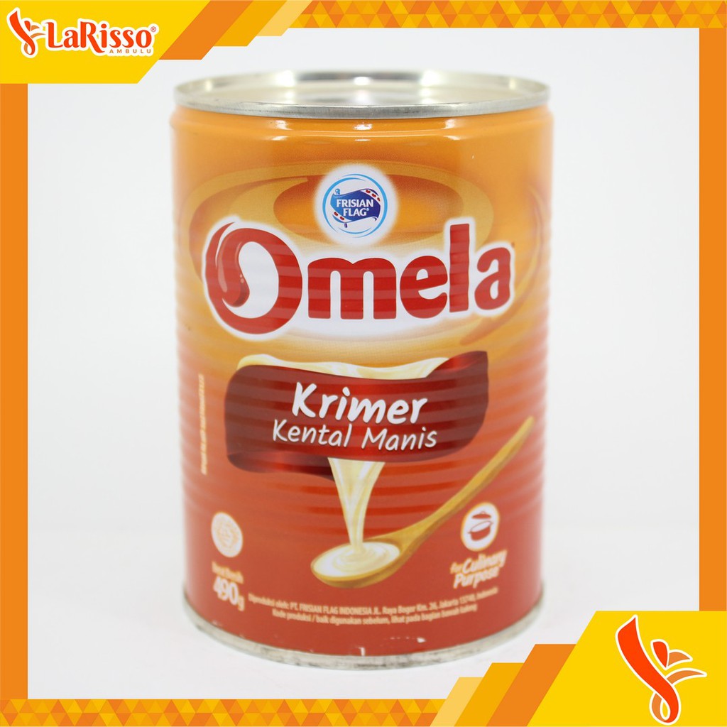 

OMELA BY FRISIAN FLAG KRIMER KENTAL MANIS 490GRAM KALENG