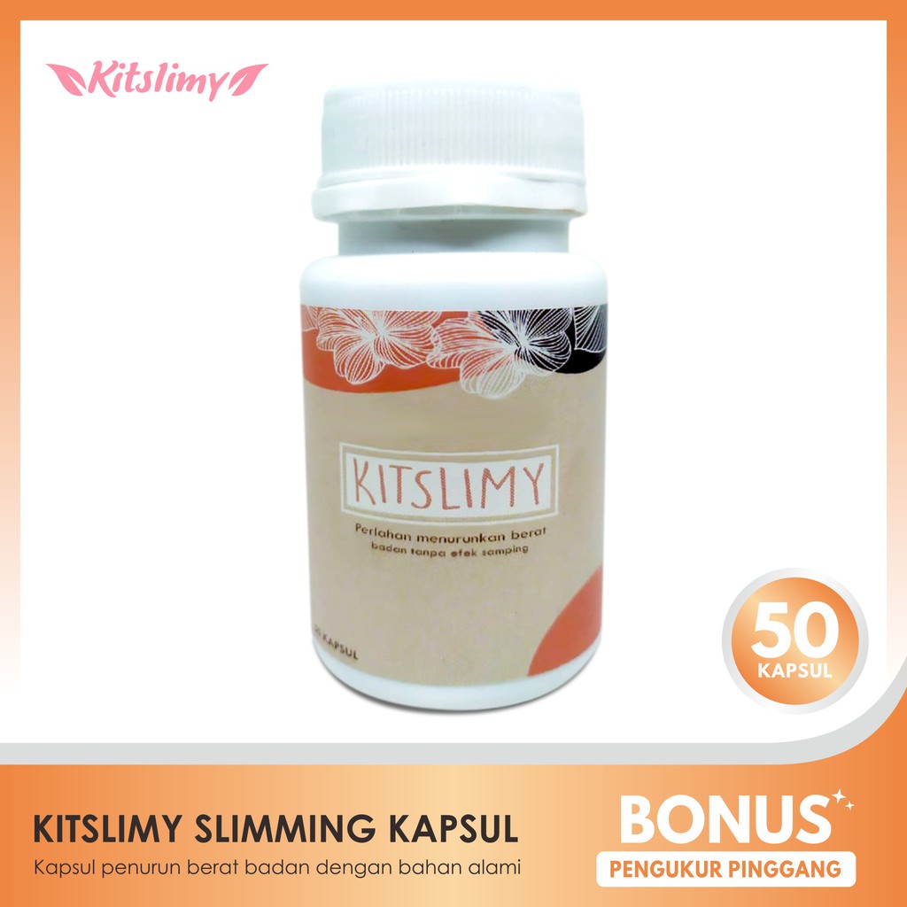 [READY] KITSLIMY KAPSUL ISI 50  Kitslimy Slimming Tea Capsule Pelangsing Kitslimy Kitslimmy kitslimy